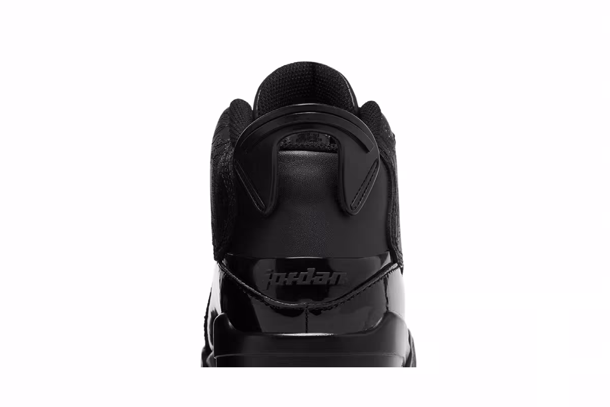 Air Jordan Dub Zero GS Triple Black, view 8