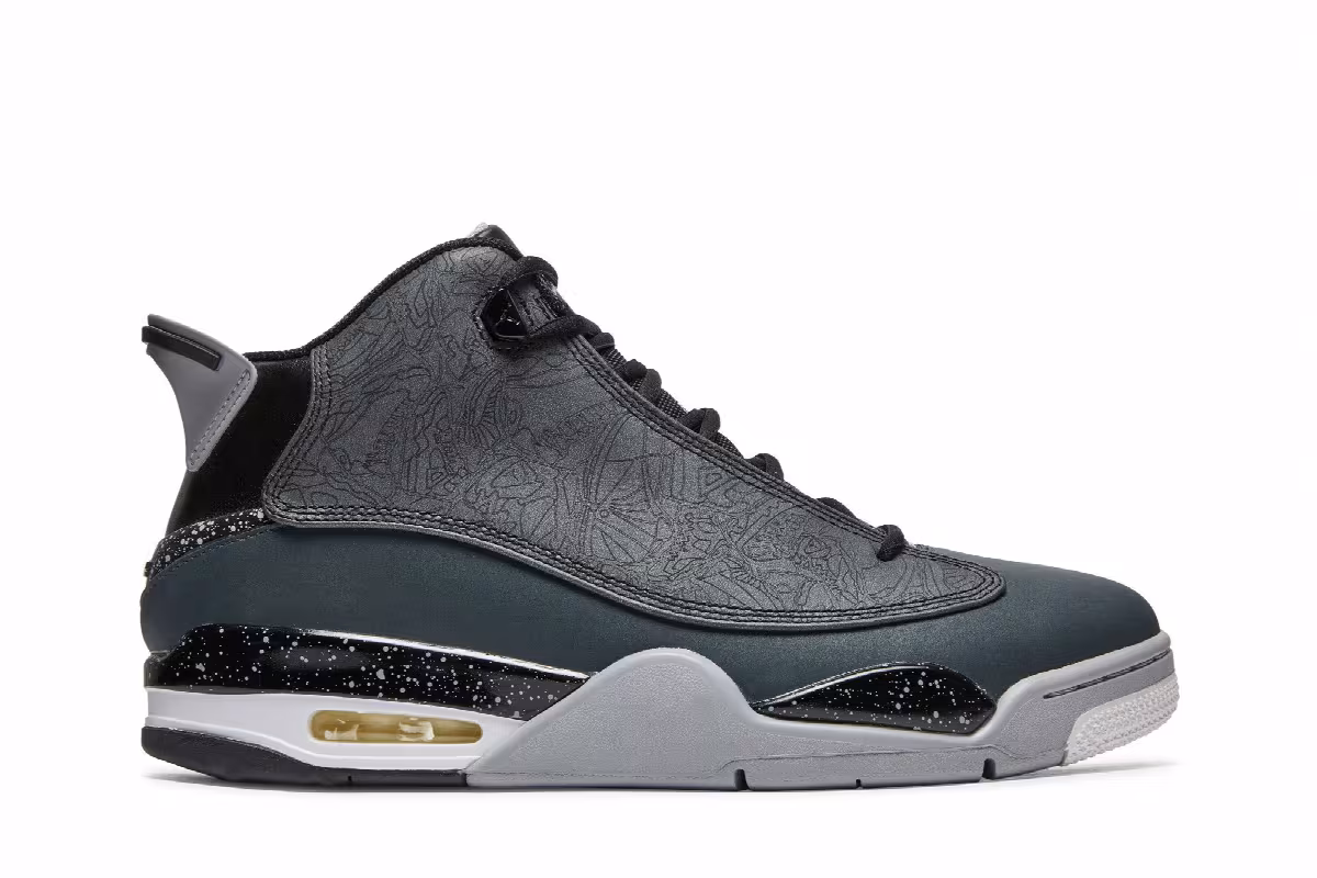 Air Jordan Dub Zero Classic Charcoal, view 2