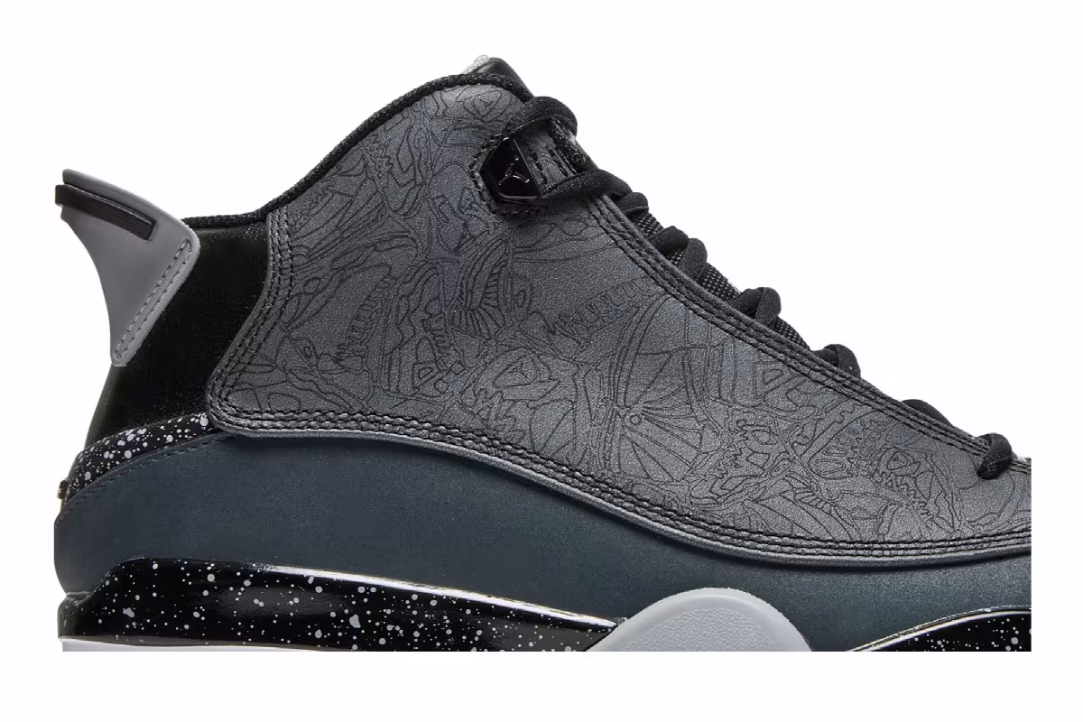 Air Jordan Dub Zero Classic Charcoal, view 3