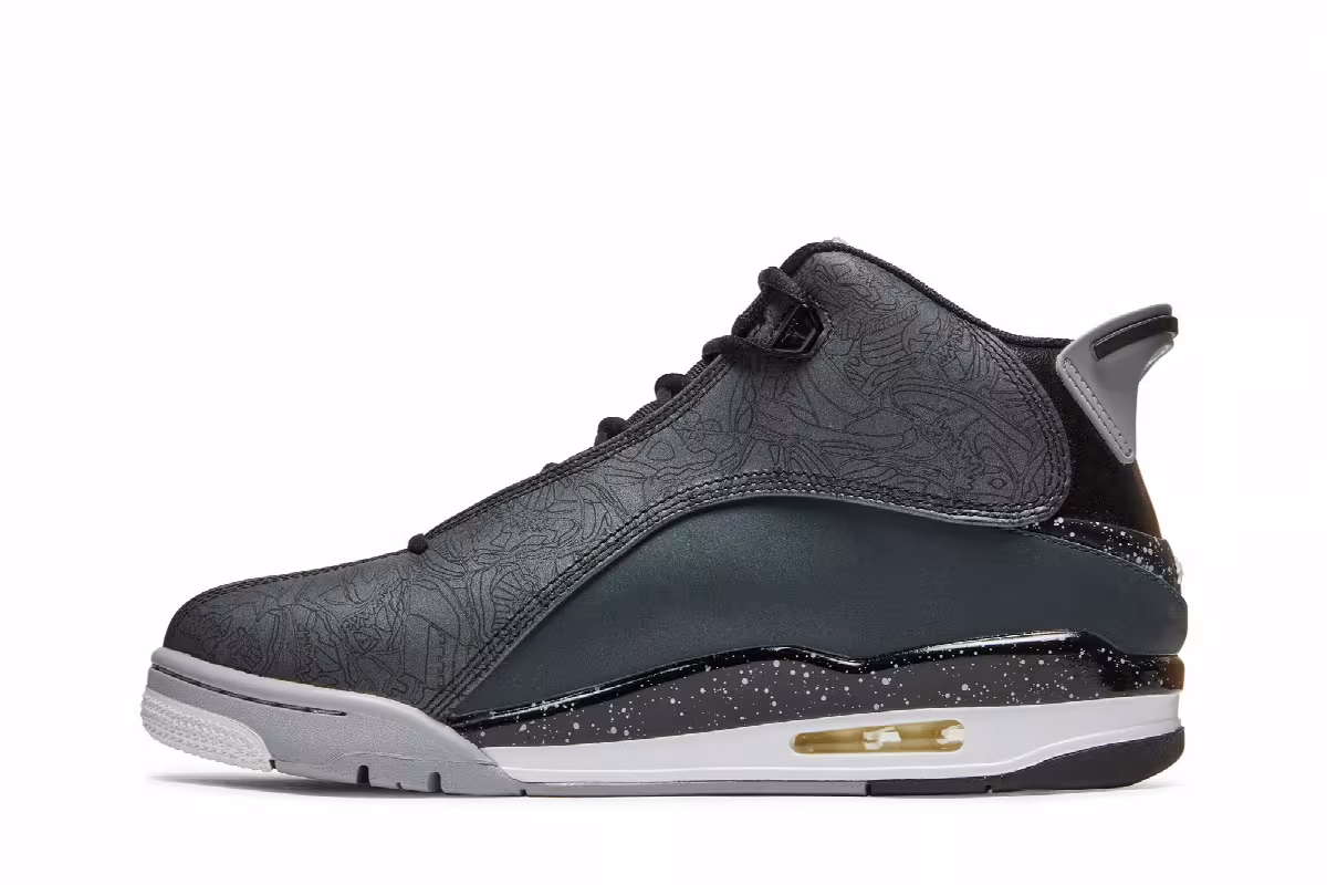 Air Jordan Dub Zero Classic Charcoal, view 4