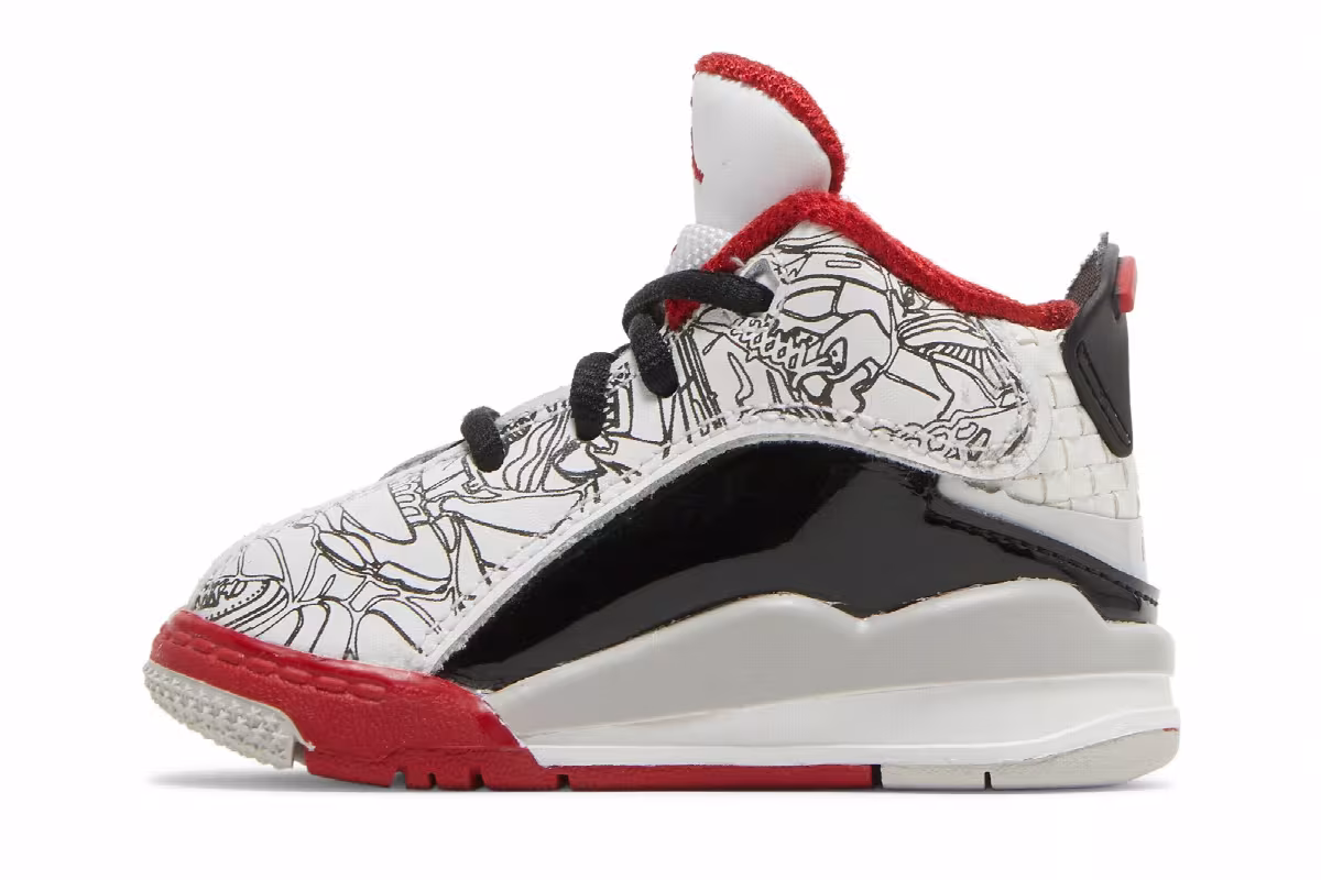 Air Jordan Dub Zero TD Varsity Red, view 4