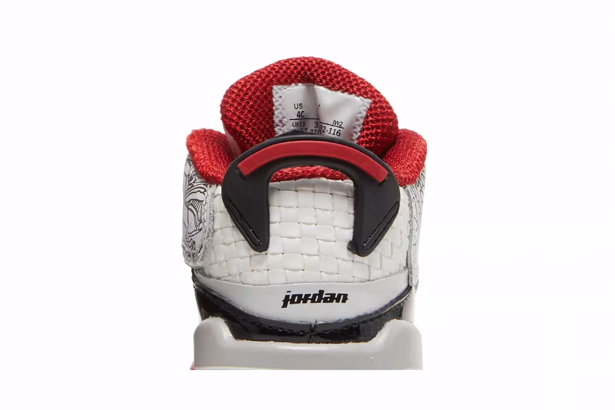 Air Jordan Dub Zero TD Varsity Red, view 8