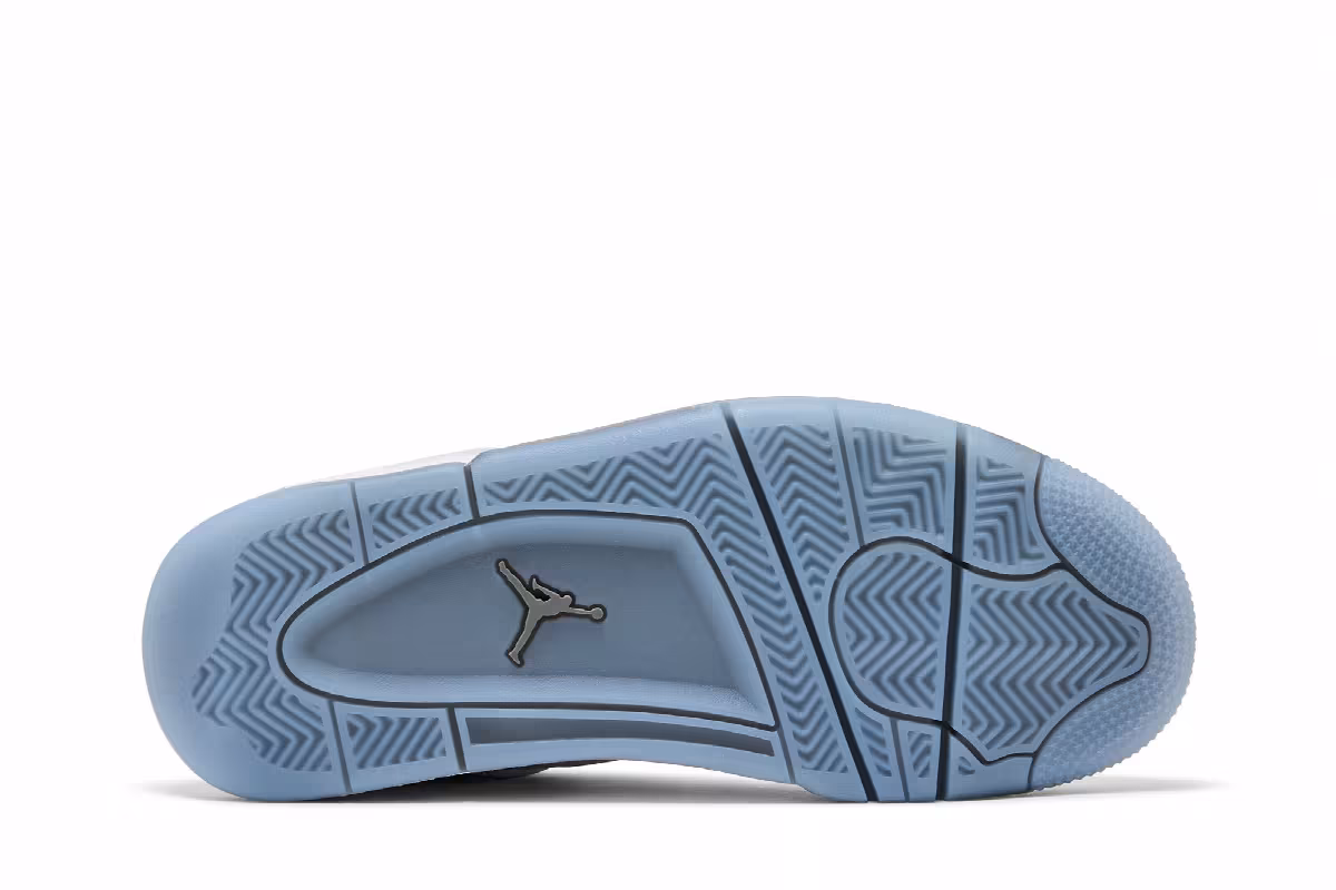Air Jordan 4 GS Photon Dust Blue Chill, view 5