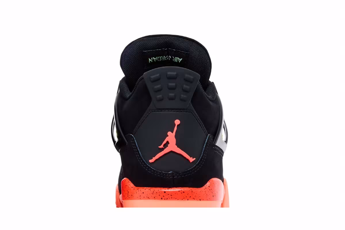 Air Jordan 4 GS Black Infrared, view 8