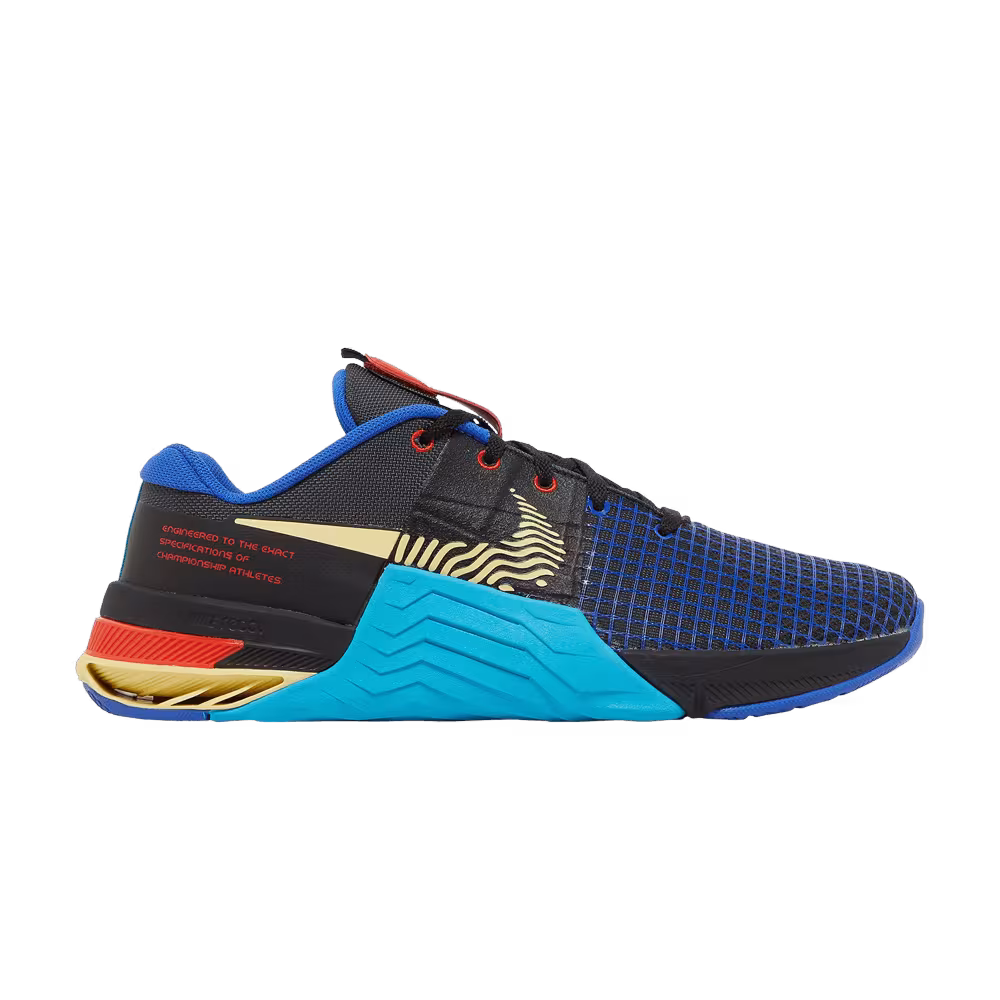 Nike Metcon 8 Anthracite Blue Lightning