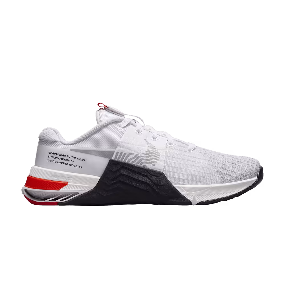 Nike Women's Metcon 8 White Black Red
