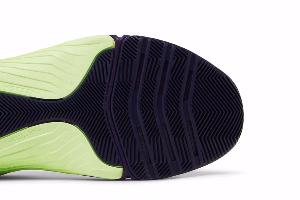 Nike Metcon 8 AMP Deep Purple Barely Volt, view 6