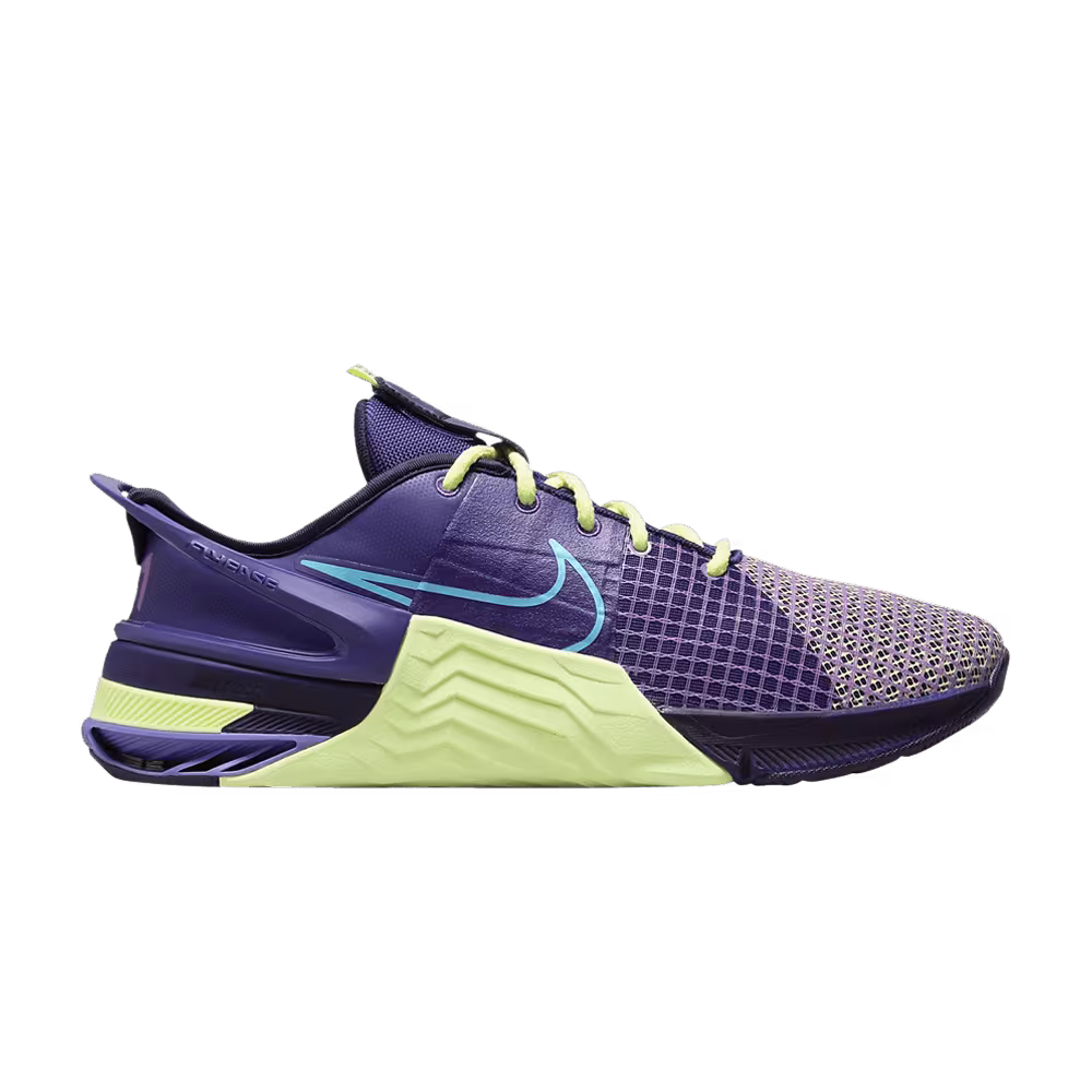 Nike Metcon 8 FlyEase AMP Court Purple Barely Volt