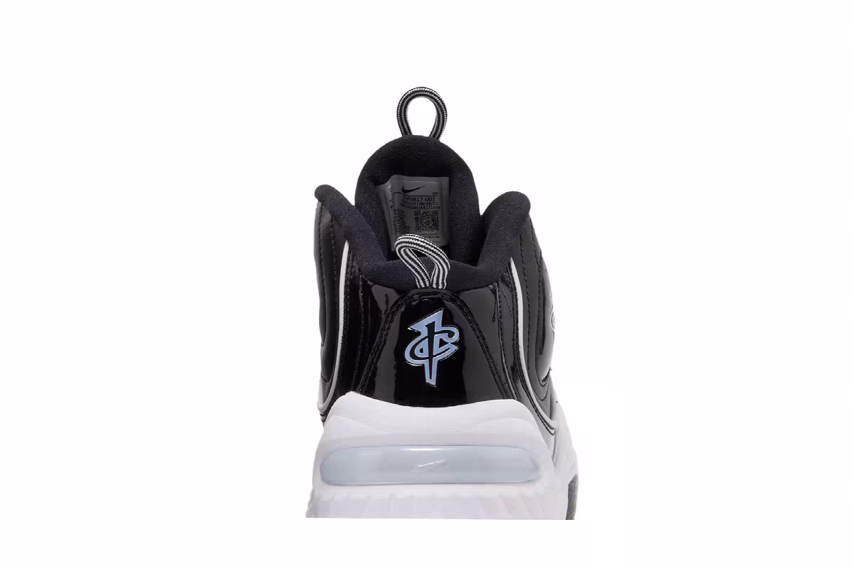 Nike Air Penny 2 Black Patent, view 8