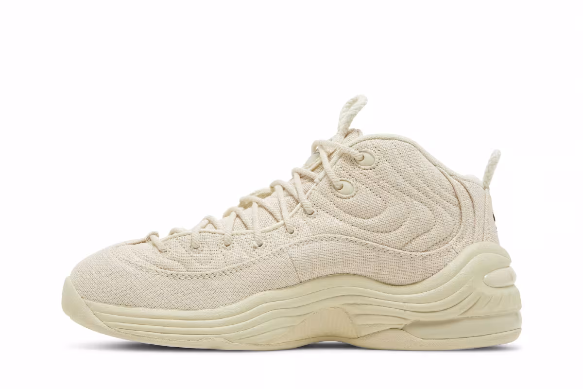 Stussy x Nike Air Penny 2 Fossil, view 4