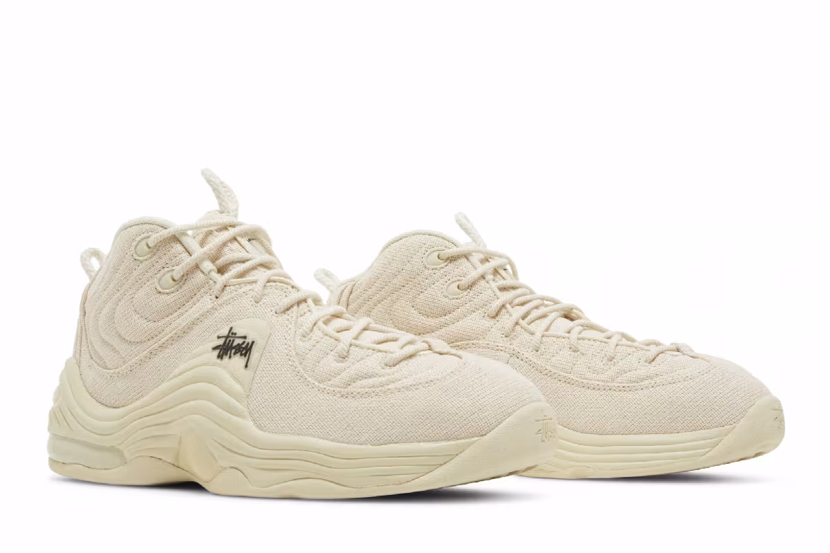 Stussy x Nike Air Penny 2 Fossil, view 9