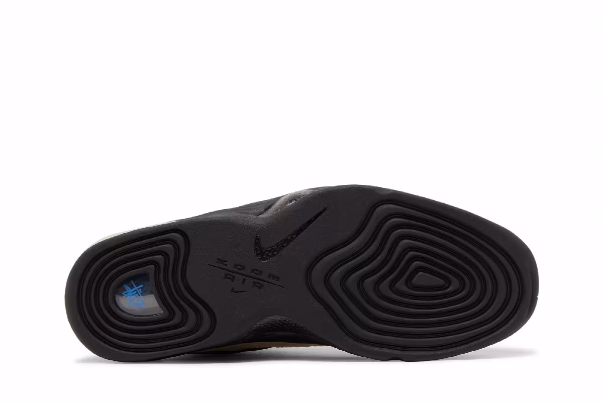 Stussy x Nike Air Penny 2 Rattan Limestone, view 5