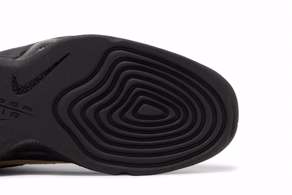 Stussy x Nike Air Penny 2 Rattan Limestone, view 6