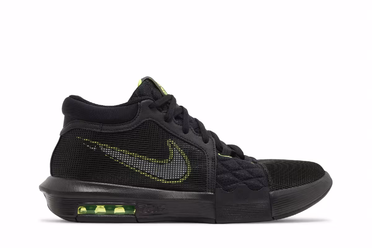 Nike LeBron Witness 8 Black Volt, view 2