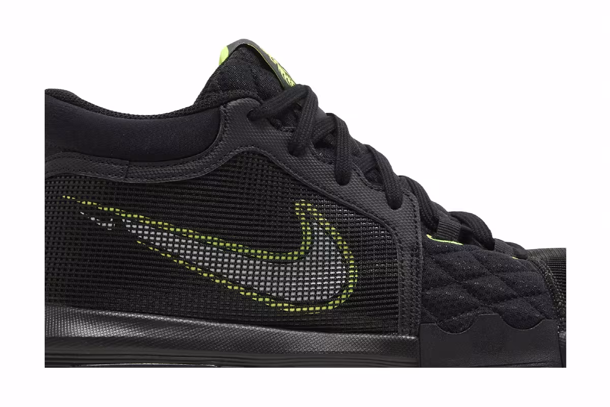 Nike LeBron Witness 8 Black Volt, view 3