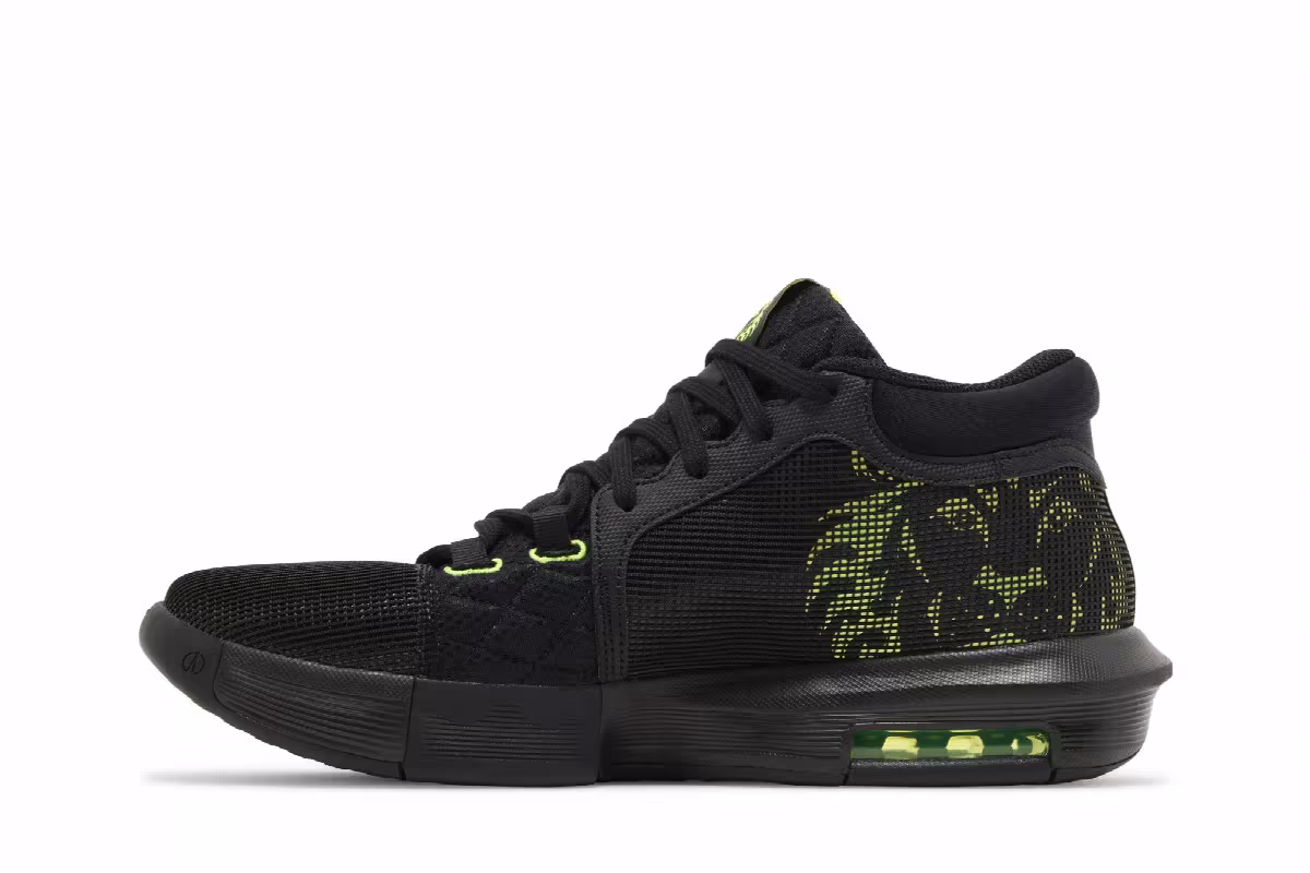 Nike LeBron Witness 8 Black Volt, view 4