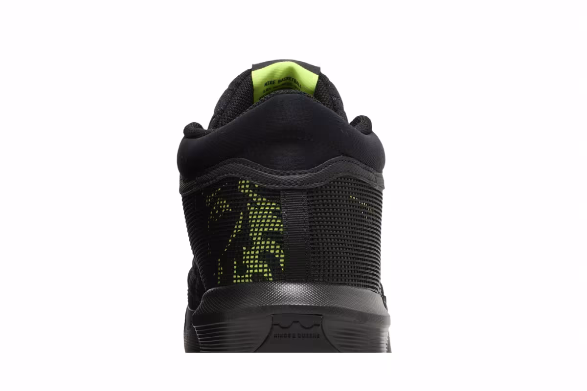 Nike LeBron Witness 8 Black Volt, view 8