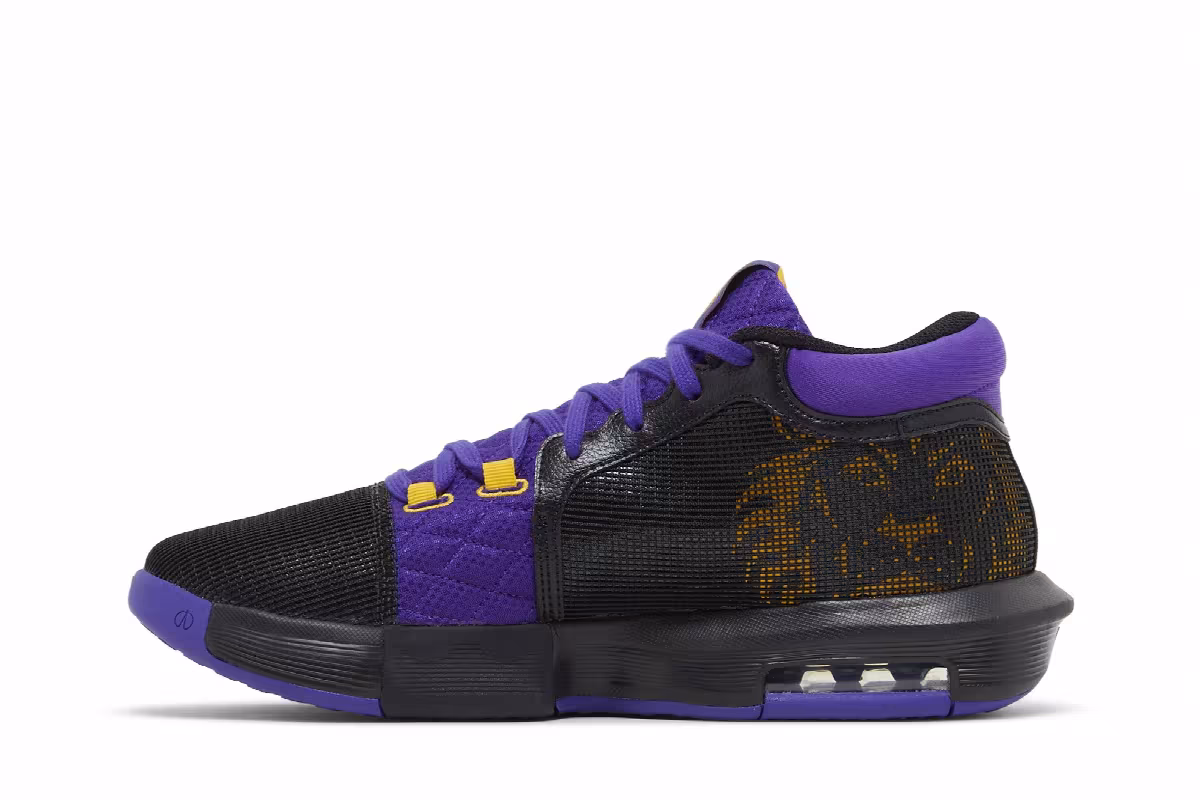 Nike LeBron Witness 8 Lakers, view 4
