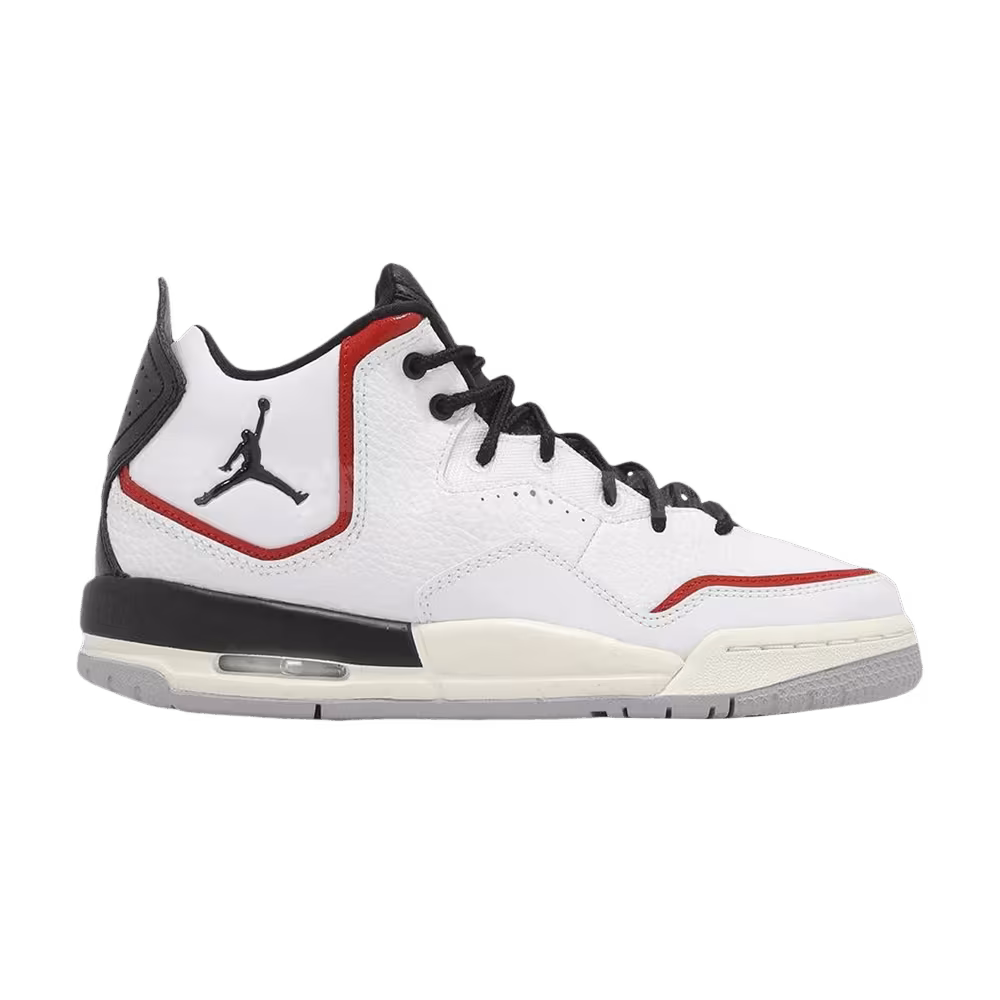 Air Jordan Courtside 23 GS White Black Varsity Red