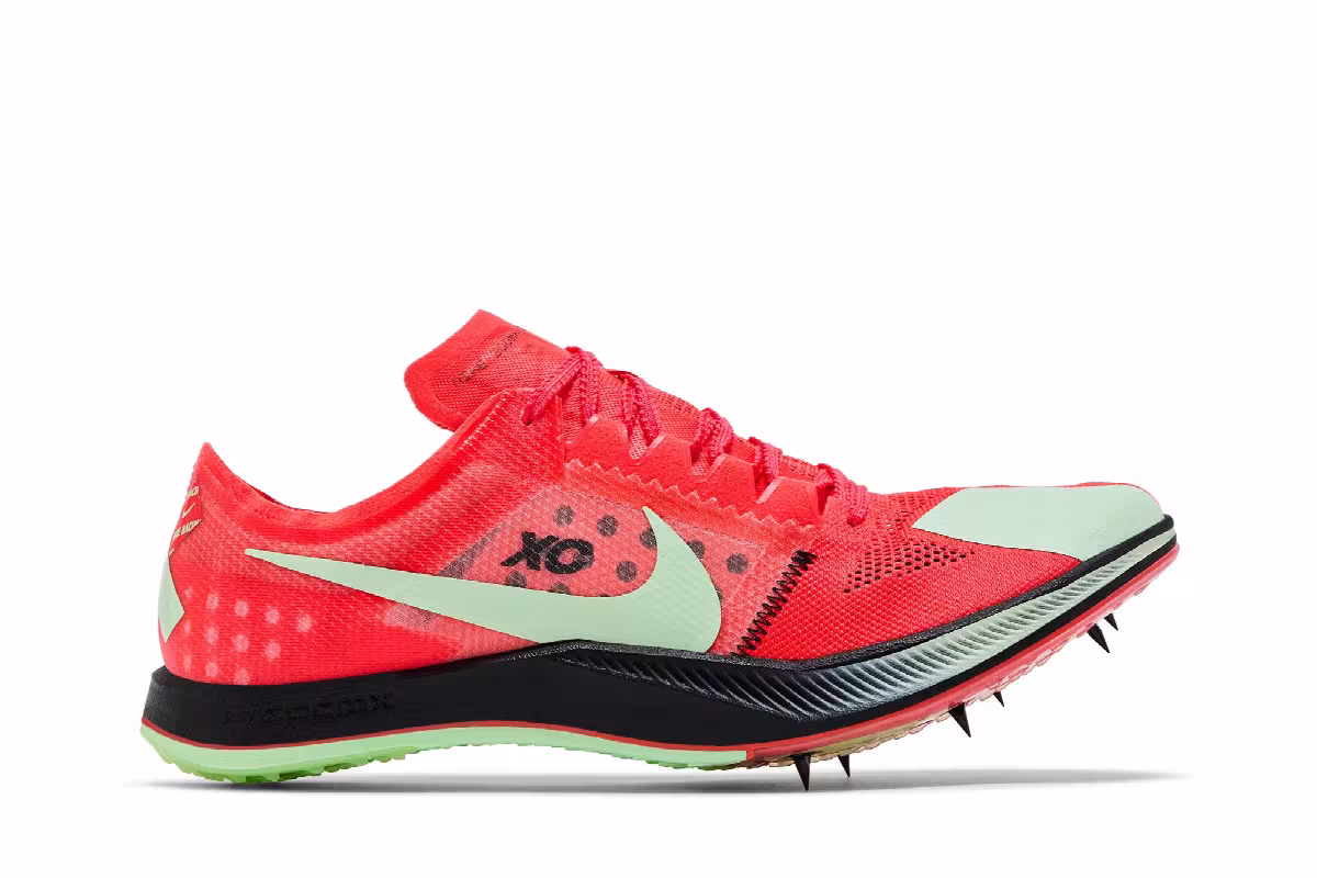Nike ZoomX Dragonfly Bright Crimson Vapor Green, view 2