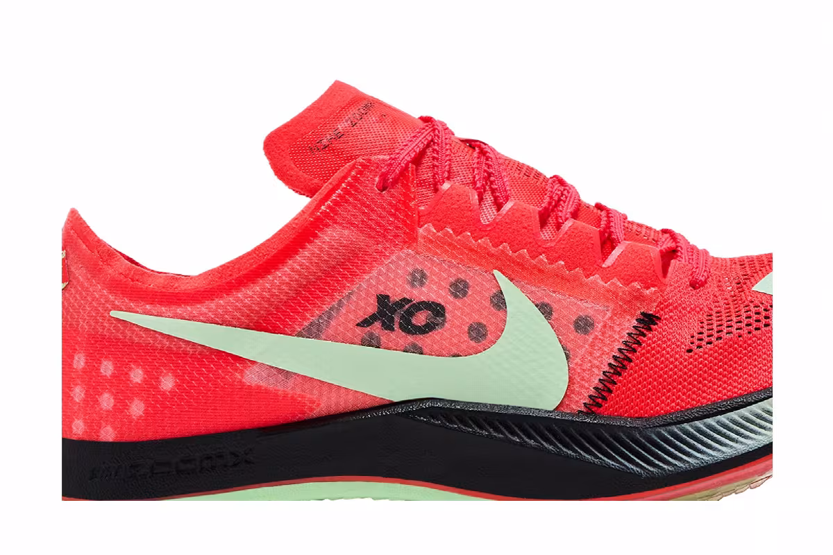 Nike ZoomX Dragonfly Bright Crimson Vapor Green, view 3