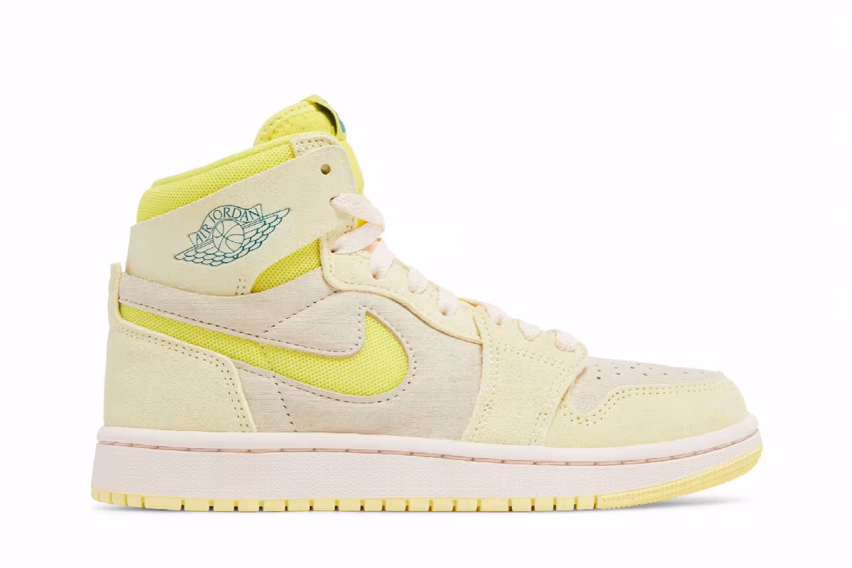 Women's Air Jordan 1 High Zoom Comfort 2 Citron Tint, view 2