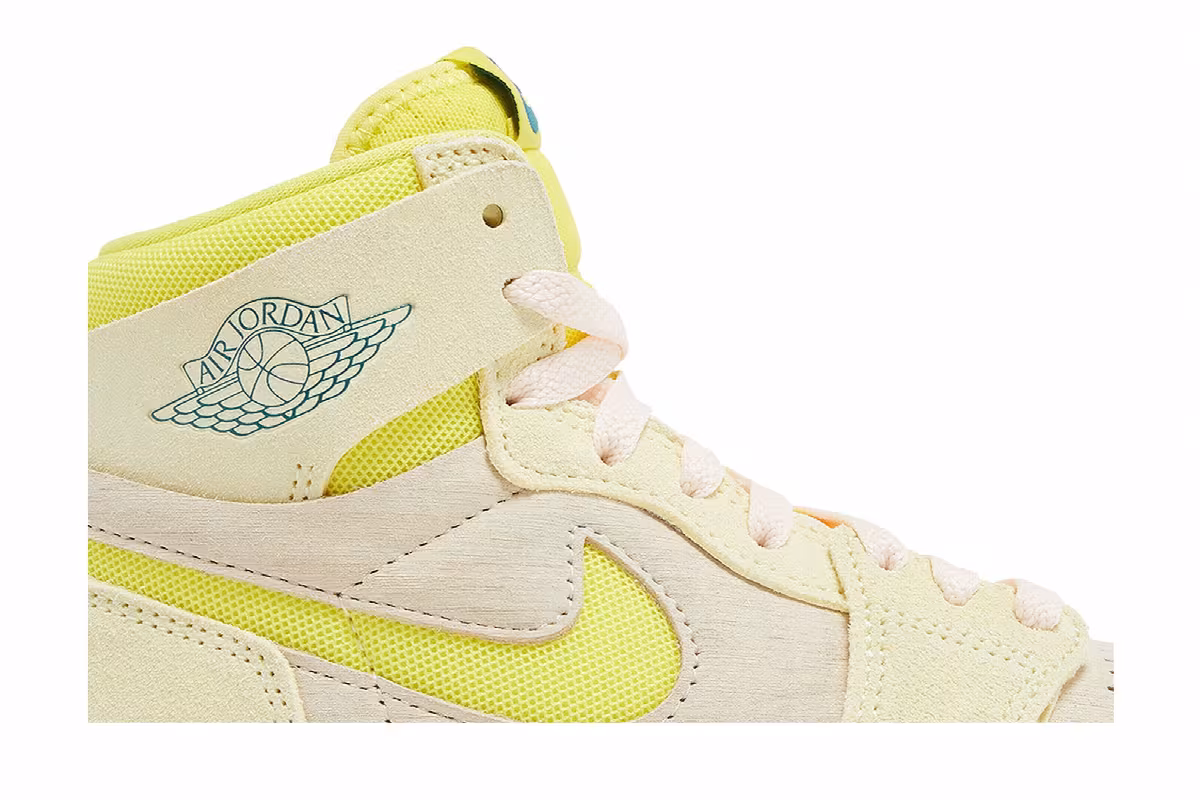 Women's Air Jordan 1 High Zoom Comfort 2 Citron Tint, view 3