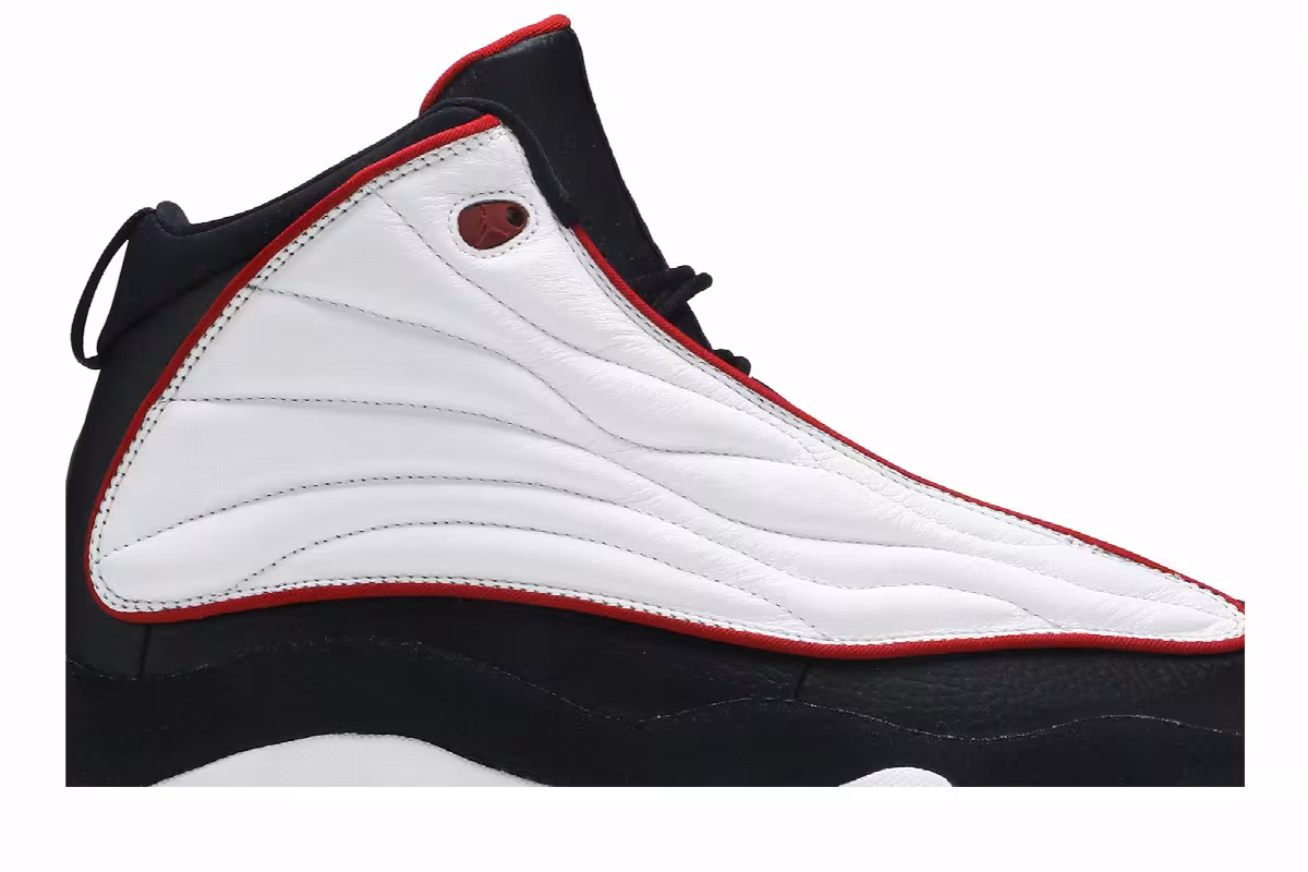 Air Jordan Pro Strong Black Varsity Red, view 3