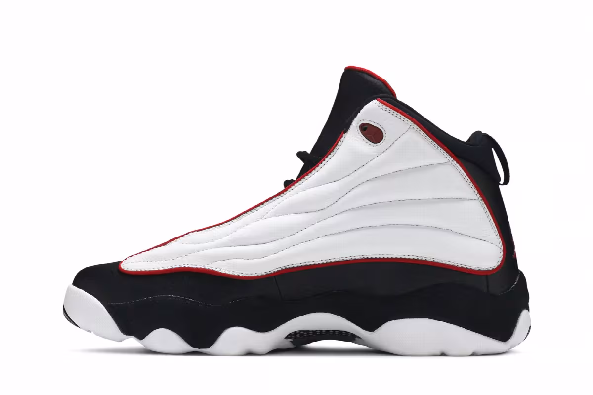 Air Jordan Pro Strong Black Varsity Red, view 4
