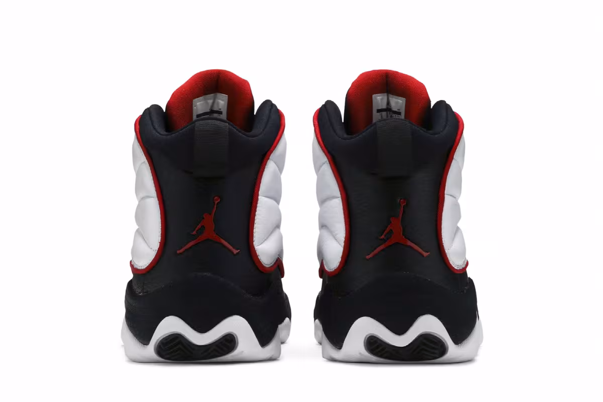 Air Jordan Pro Strong Black Varsity Red, view 7