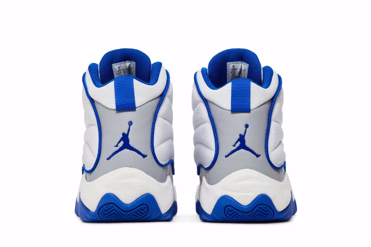 Air Jordan Pro Strong White Hyper Royal, view 7