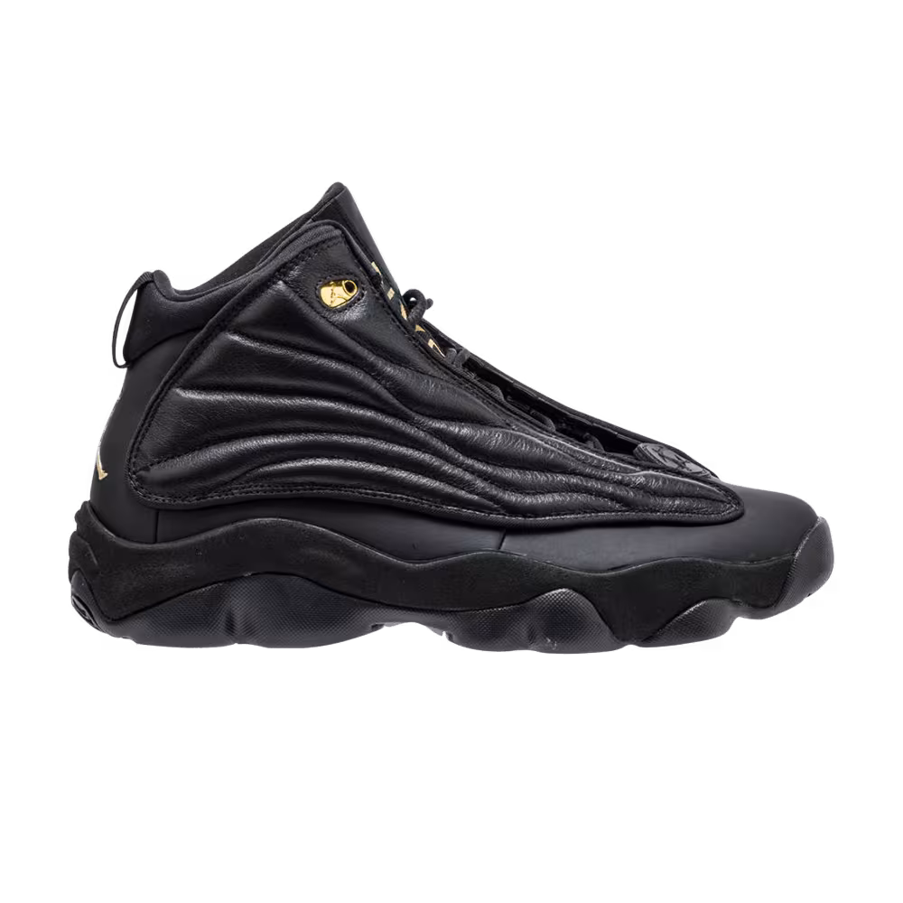 Air Jordan Pro Strong Black Metallic Gold