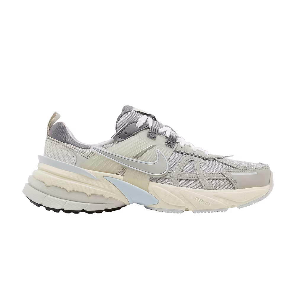 Nike Women's V2K Run Light Bone Iron Ore