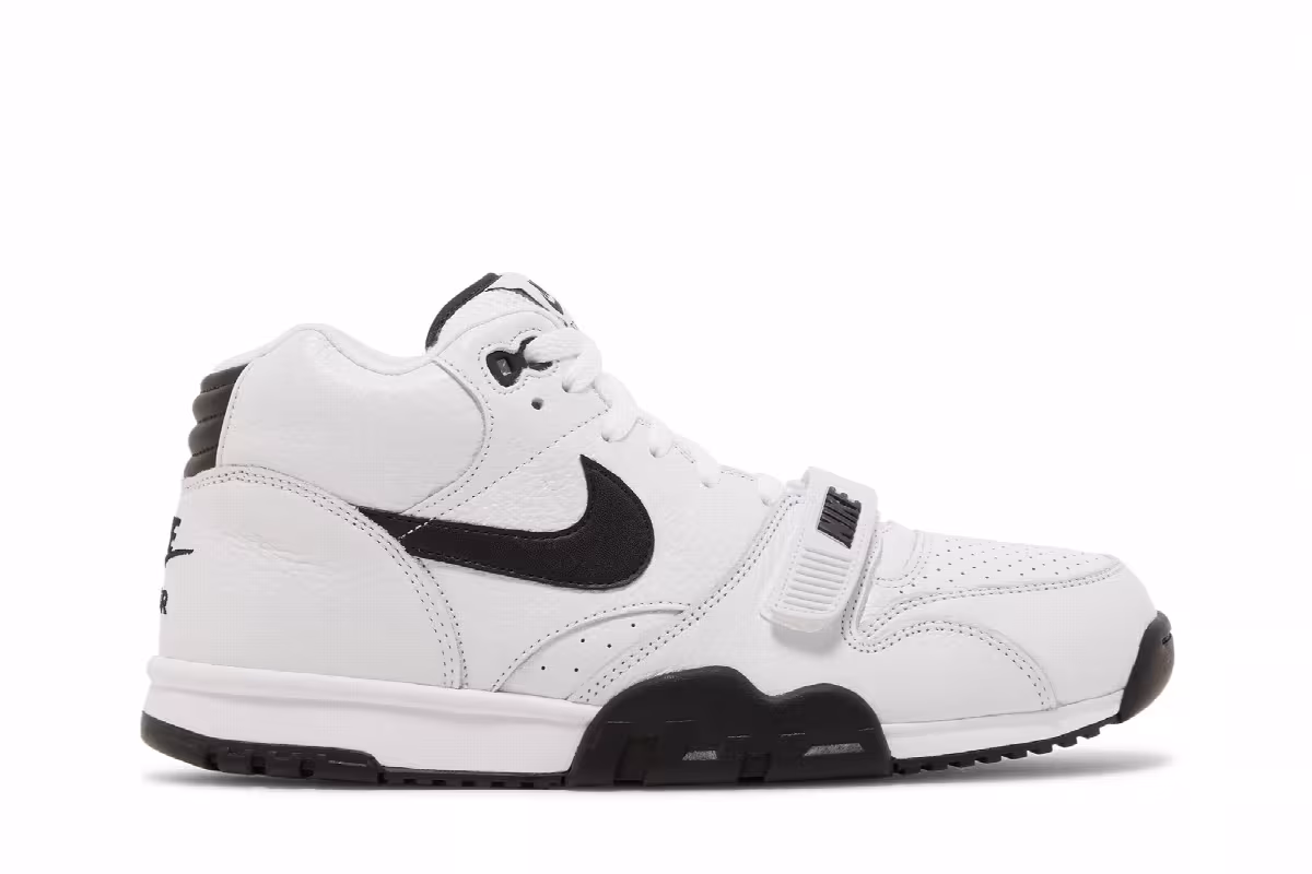 Nike Air Trainer 1 White Black, view 2