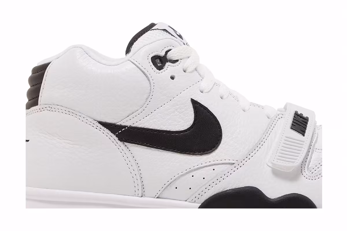 Nike Air Trainer 1 White Black, view 3
