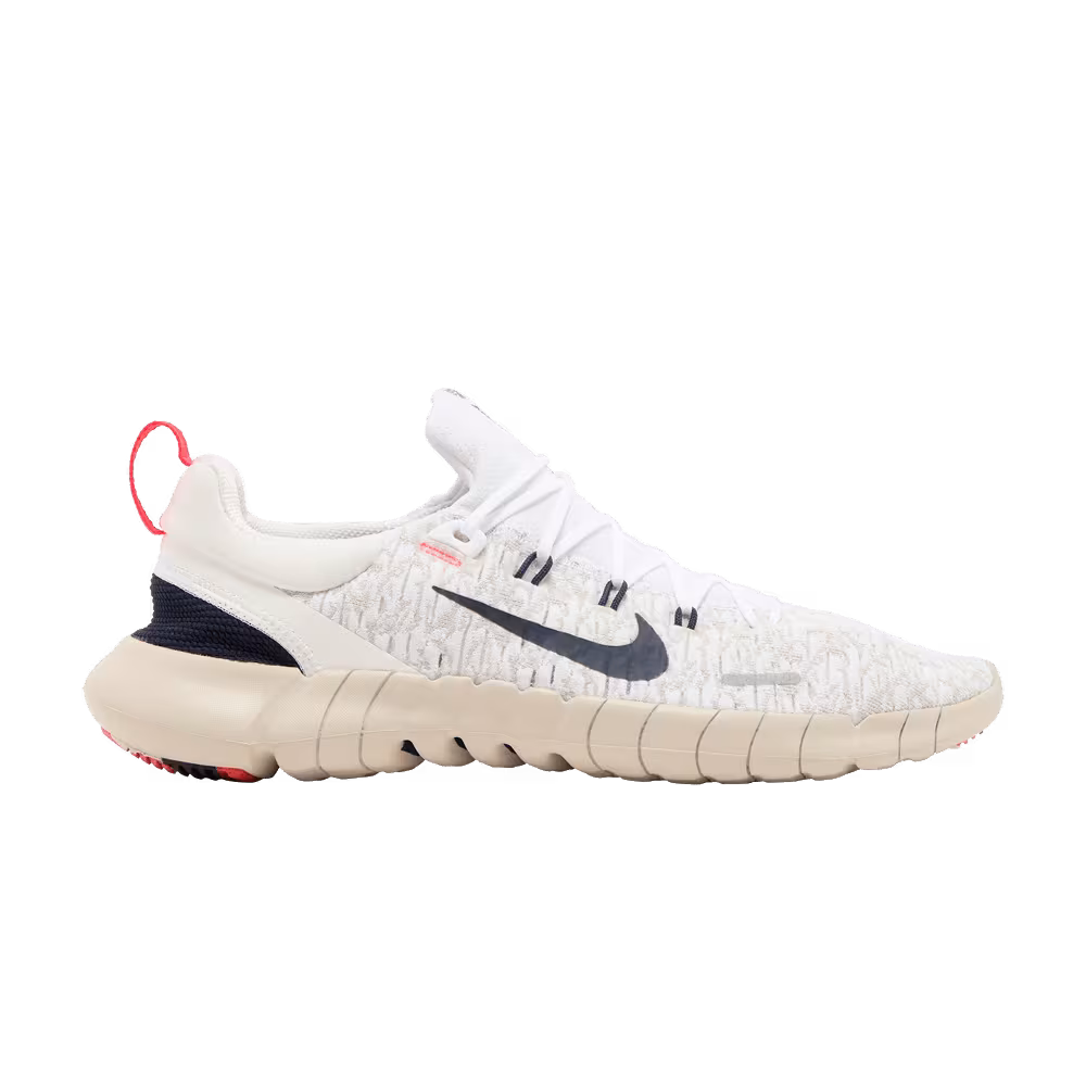 Nike Free Run 5.0 White Obsidian