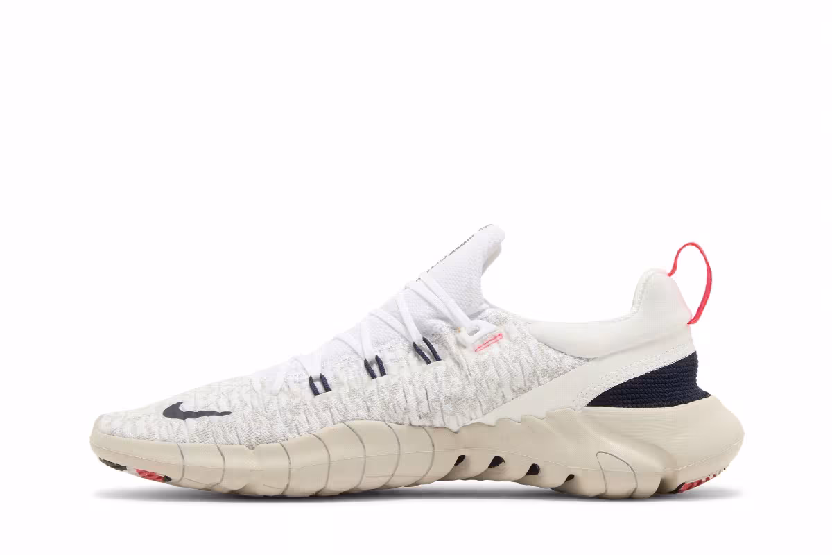 Nike Free Run 5.0 White Obsidian, view 4