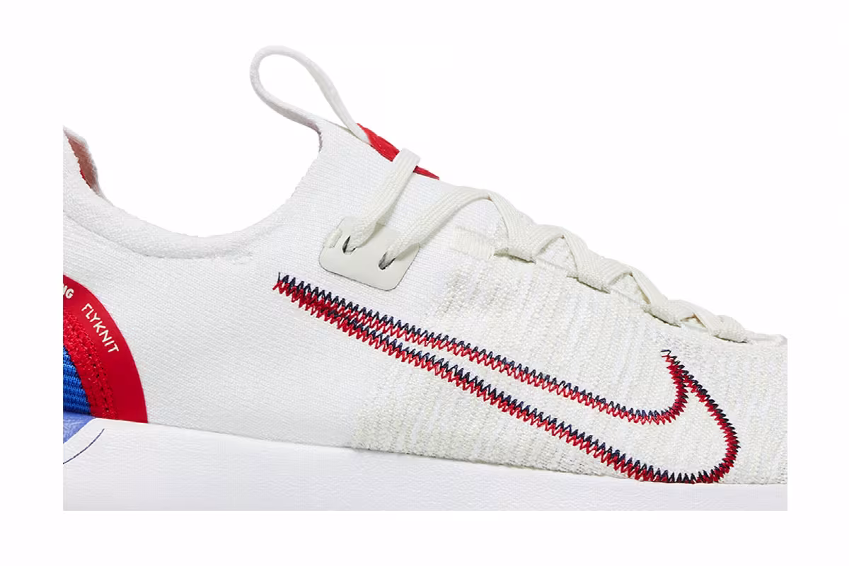 Nike Free RN Next Nature White University Red, view 3