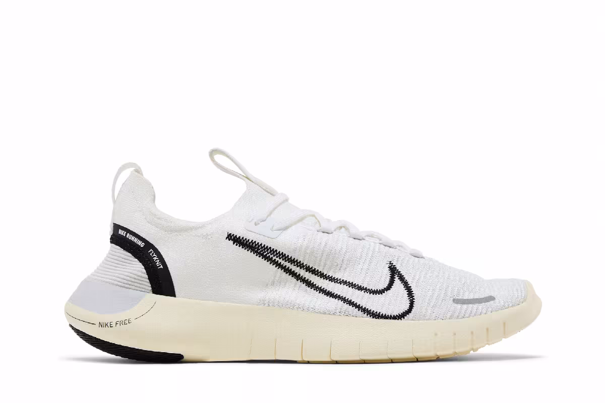 Nike Women's Free RN Next Nature White Black, view 2