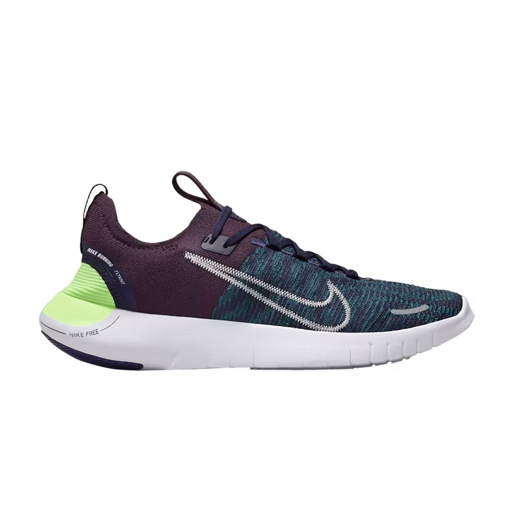Nike Free RN Next Nature Geode Teal Burgundy Crush
