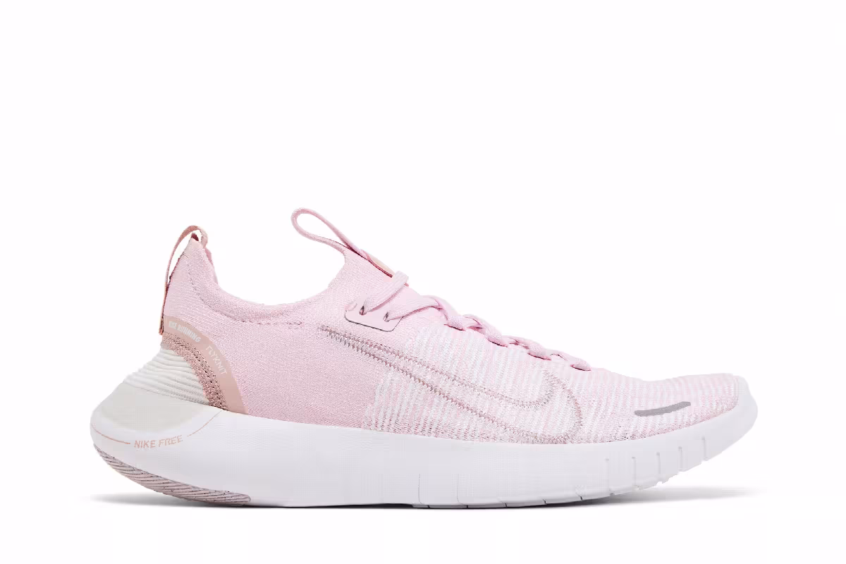 Nike Women's Free RN Next Nature Pink Foam White, view 2
