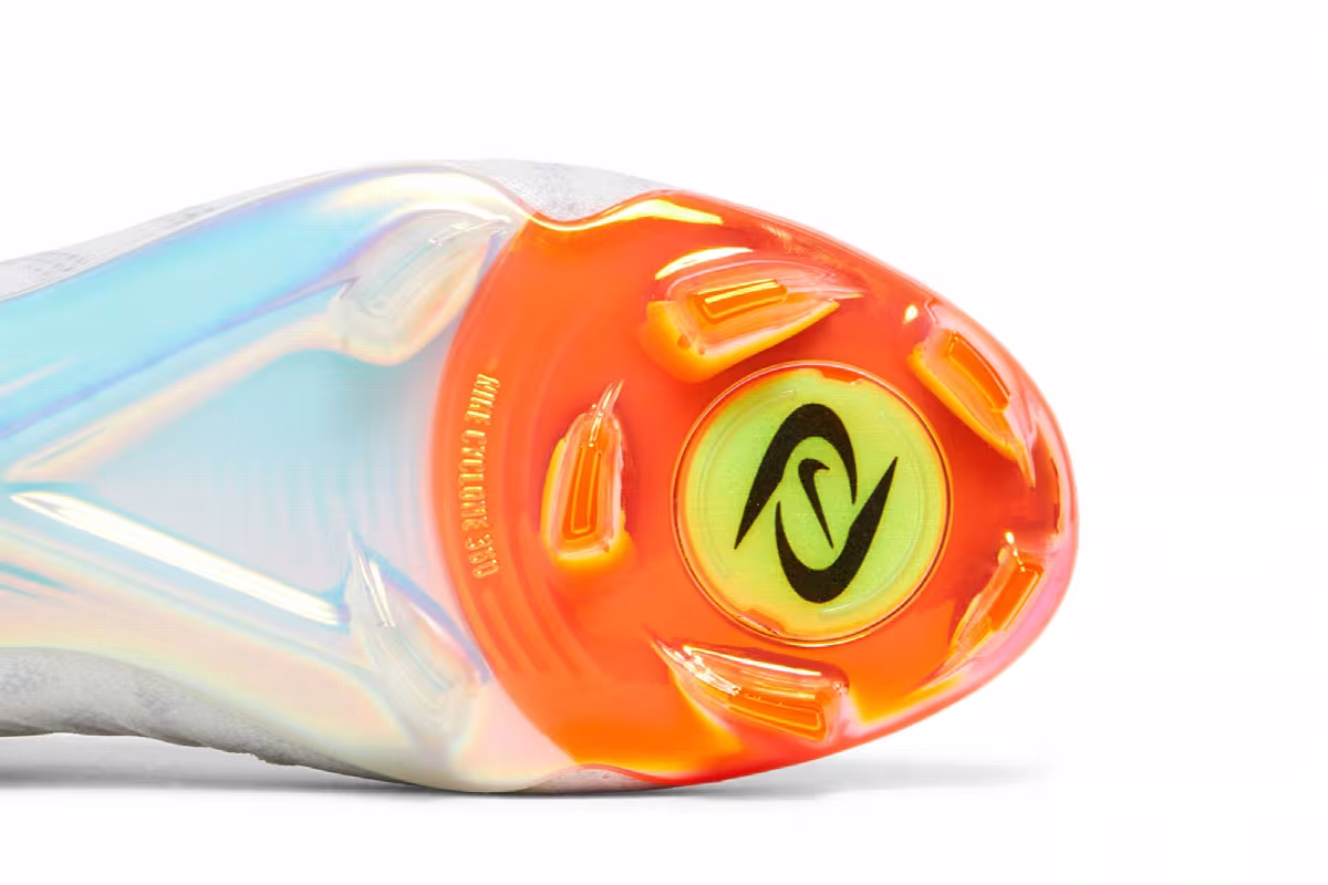 Nike Women's Phantom Luna Elite FG White Total Orange, view 6