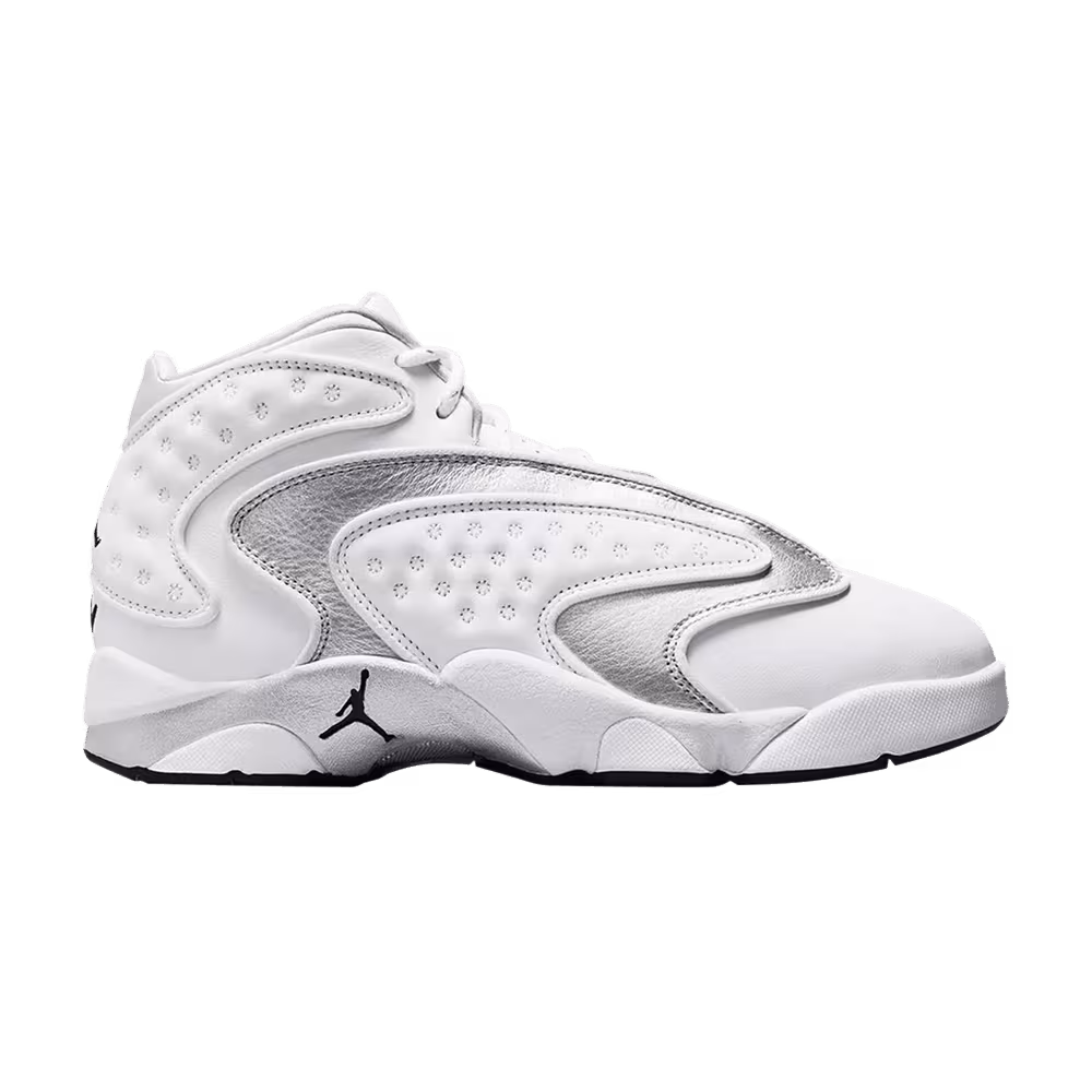 Women's Air Jordan OG White Metallic Silver