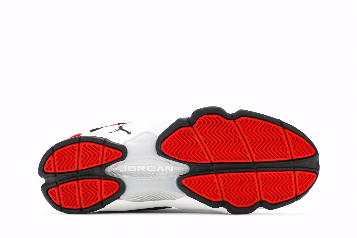Women's Air Jordan OG University Red, view 5