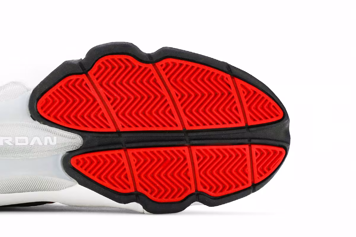 Women's Air Jordan OG University Red, view 6