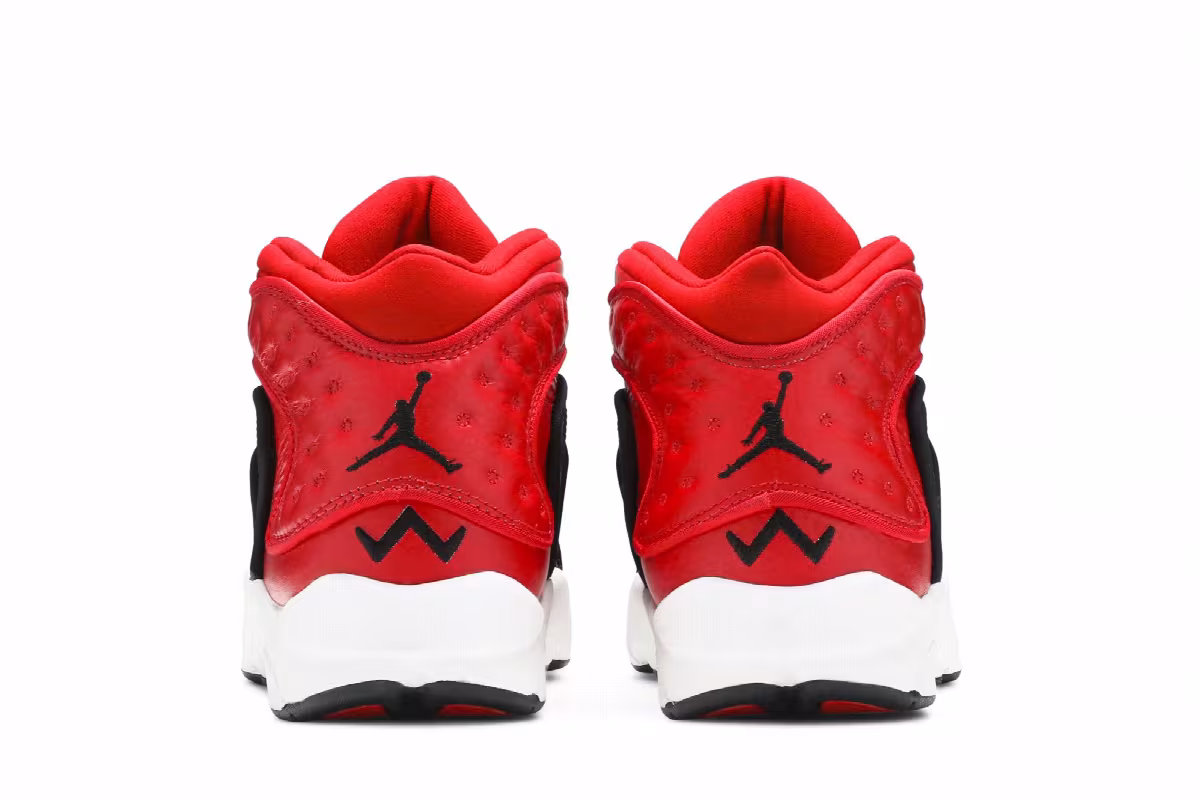 Women's Air Jordan OG University Red, view 7