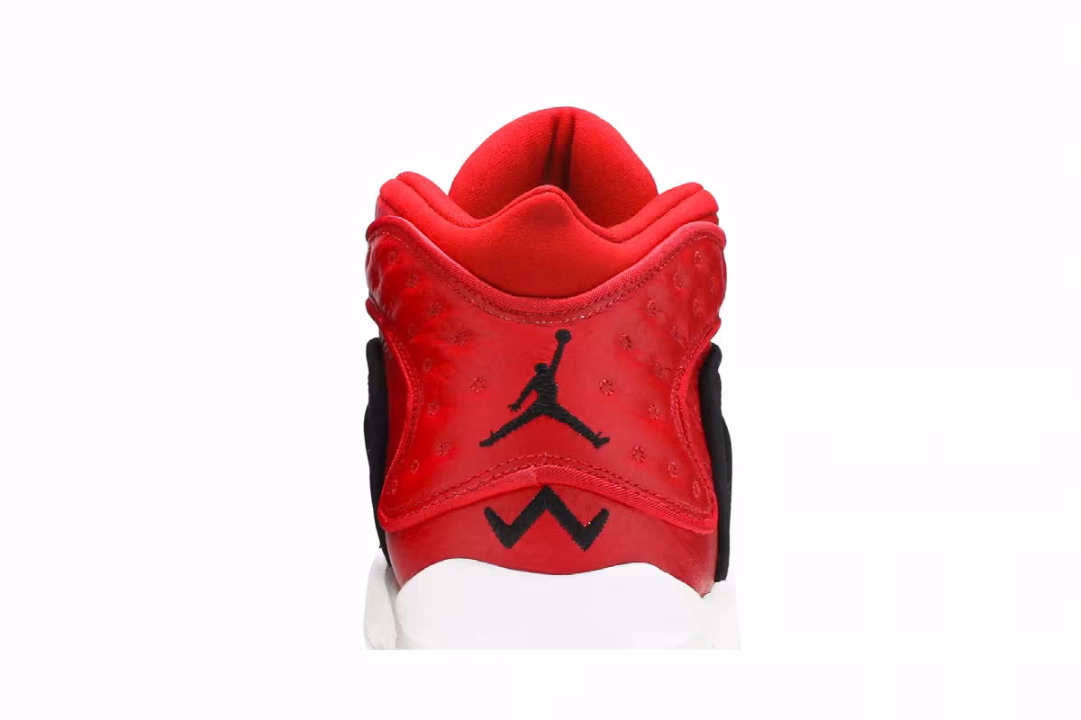 Women's Air Jordan OG University Red, view 8