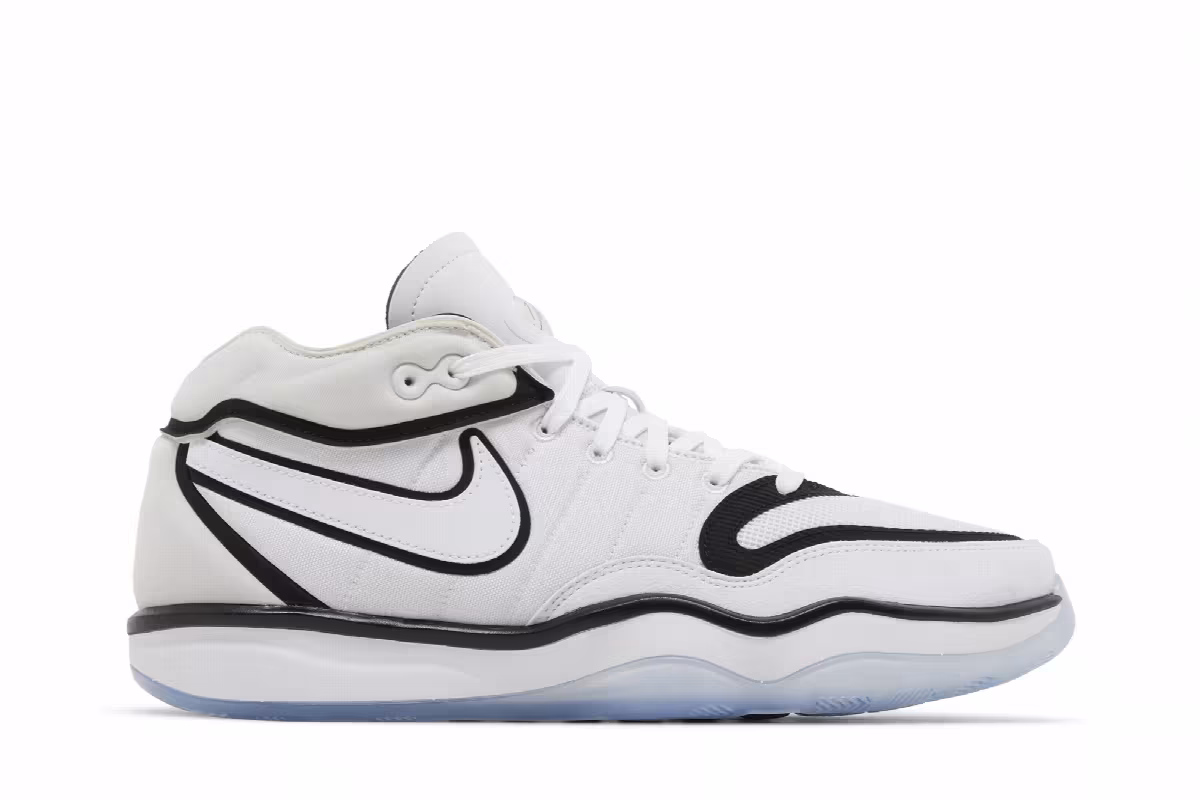 Nike Air Zoom GT Hustle 2 White Black, view 2
