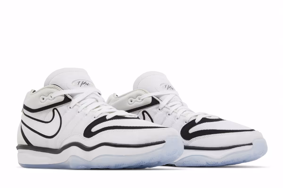 Nike Air Zoom GT Hustle 2 White Black, view 9