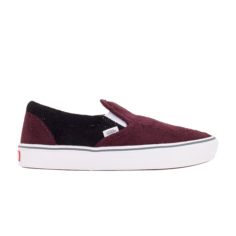 Vans ComfyCush Slip-On Terry - Deep Burgundy